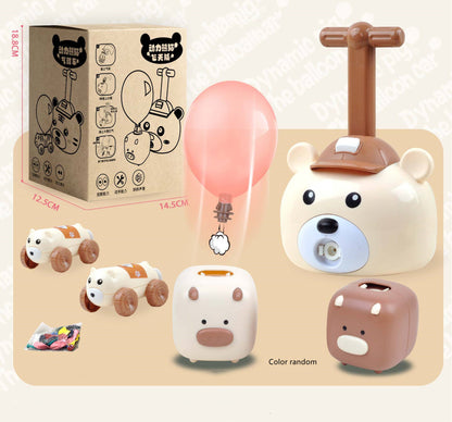 Children's Educational Toys For Piggy Pneumatic Car 2005016444687