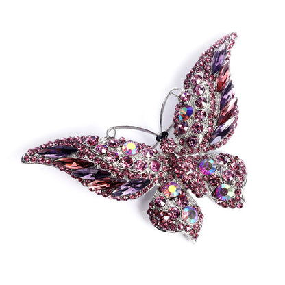 Crystal Big Butterfly Brooch Fashion Animal Insect Lady 20058121 4842 4ac0 9810 c3089cbbb6dc