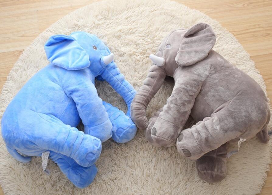 Children's Soothing Elephant Plush Toy Pillow 2006238647364