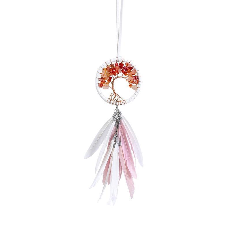 Car pendant feather decoration gravel home pendant jewelry gift 2009341063217