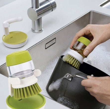 Dishwashing And Pot Washing Brush With Liquid Soap For Tableware 2011020595573