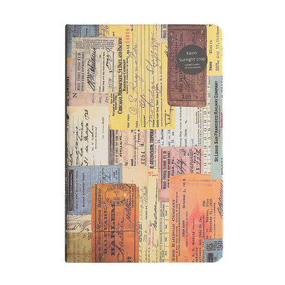 Personality creative kraft paper illustration mood notebook - 图片 2