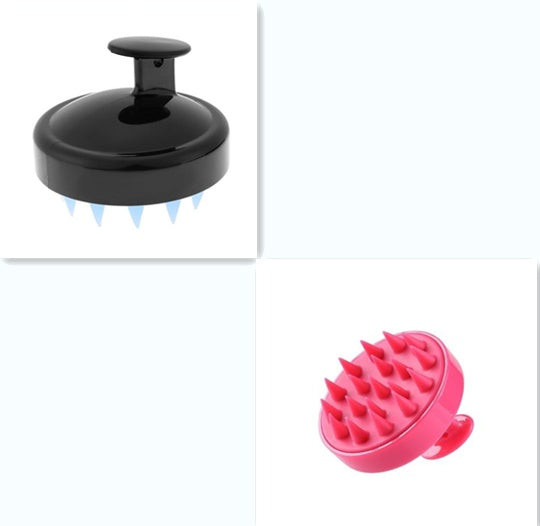 Silicone Shampoo Brush Massage Scalp Hair Brush 2014119029246