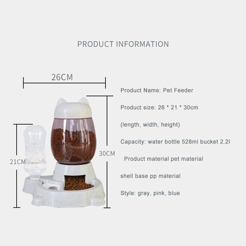 Automatic pet feeder drinking fountain 2014754127974