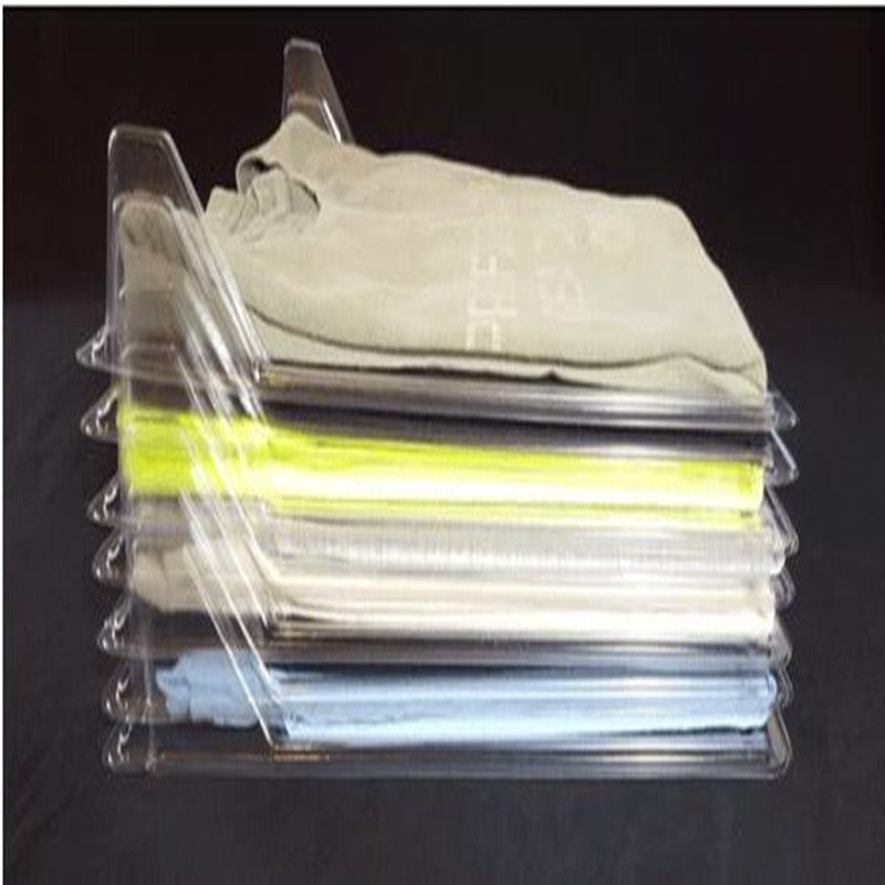 10 Layer Clothes Storage Board Fold Clothing Organizer Shirts Folder Backpack T-shirt Document Closet Drawer Divider Organizer - HD Wireless Product #6