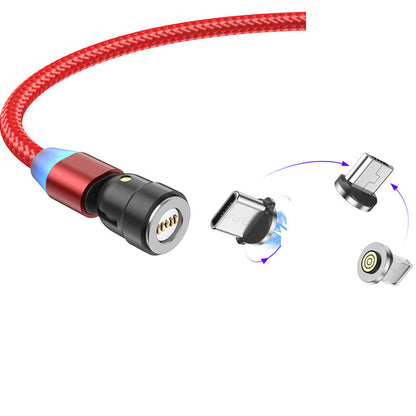 Mobile Phone Charging Three-in-one Magnetic Data Cable - 图片 11