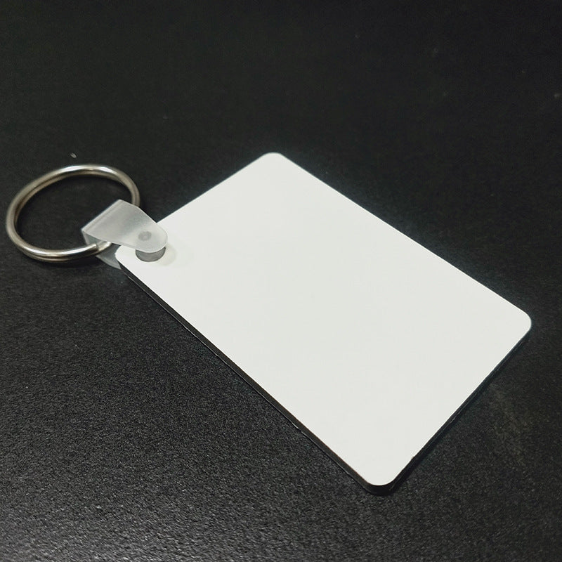 Double-sided Blank Keychain Pendant Creative Various Shapes Keychain Gift 201d3d67 542e 4512 ad3b 78805e107536