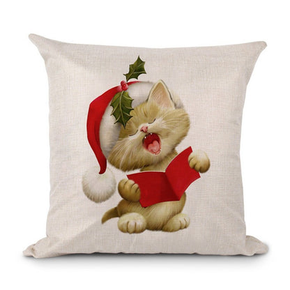 Christmas Hot-selling Home Sofa Office Creative Linen Pillowcase 202116844865