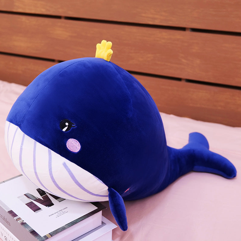Whale doll pillow 2027836323771
