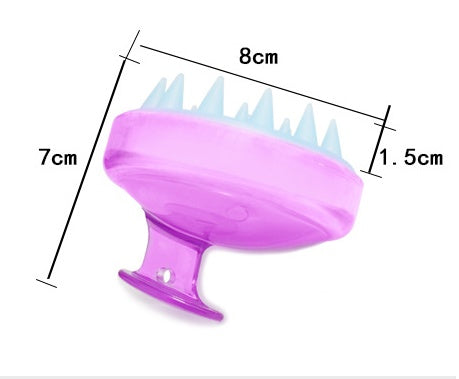 Silicone Shampoo Brush Massage Scalp Hair Brush 20289384667769