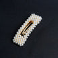 Flower Pearl Rhinestone Hair Clip female one character clip 2029372288658