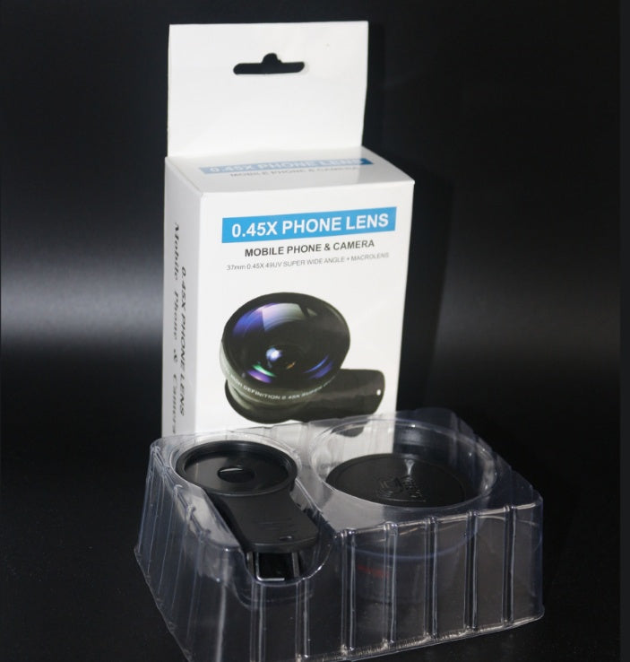 Phone Lens kit 0.45x Super Wide Angle & 12.5x Super Macro Lens HD Camera Lentes - 图片 2