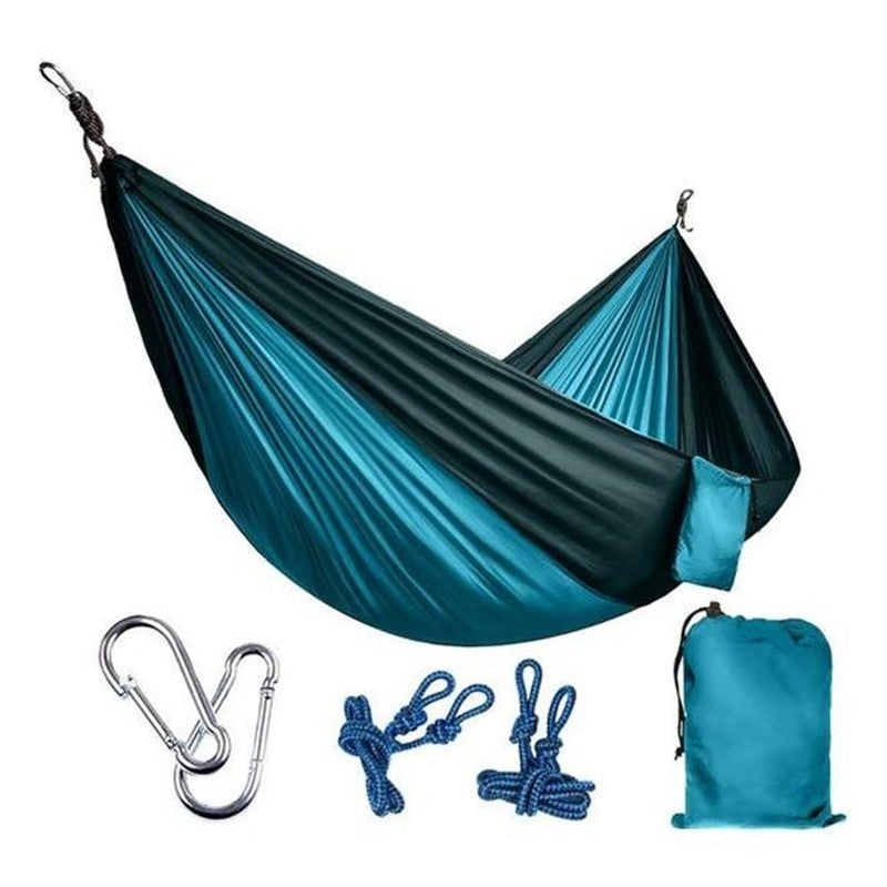 Backpacking Hammock - Portable Nylon Parachute Outdoor Double Hammock 2034868870305