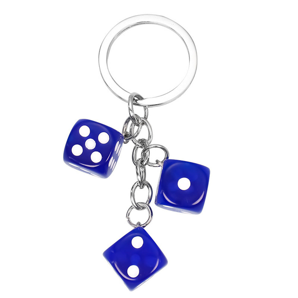 Creative Resin Dice Shape Keychain Pendant Portable Bag Pen Accessories 2039056c 1482 4fdb b56d bc17a05b56ea