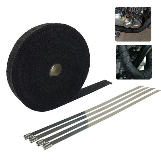 Motorcycle exhaust pipe insulation belt 2043411711665