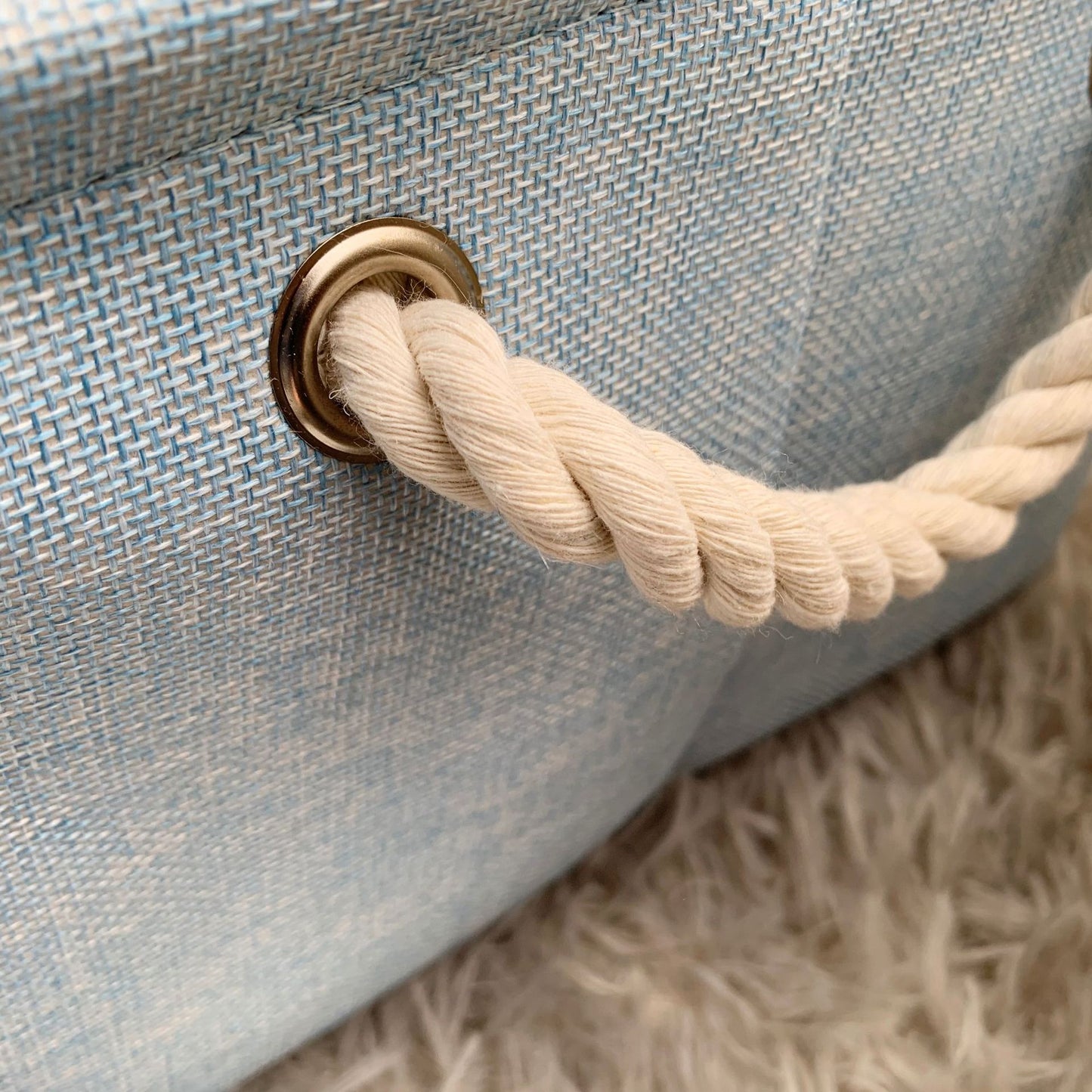 Nordic Japanese fabric storage basket 2048074724384
