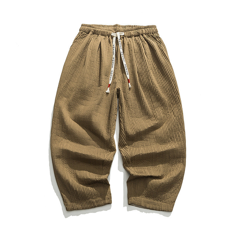 Men's Casual Pants Loose Solid Color Overalls Straight-leg Trousers 204f1076 adff 4d7f a908 1b686023e0dd