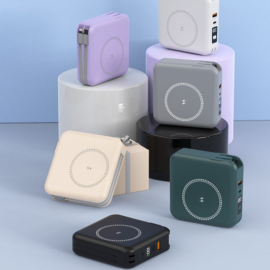 Magnetic Wireless Power Bank Five-in-one - 图片 1