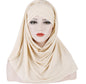 Muslim Lady Fashion Patch Hijab 2053661744869