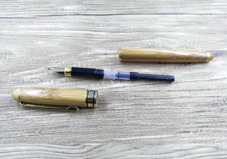 Bamboo Pen Bamboo Pen Pen Ball Pen Lettering Customer Gift Hard Pen Neutral Bamboo Pen - 图片 5