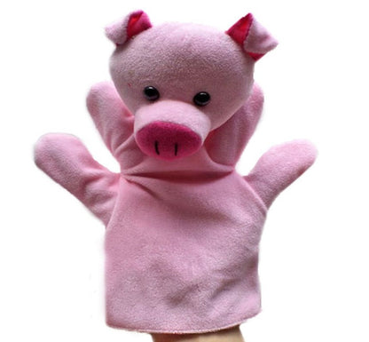 Hand puppet 28 plush toy big hand puppet preschool teaching aid 206195959113