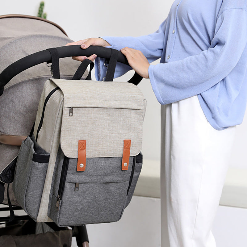 Mommy fashion shoulder mother and baby bag 206216383839