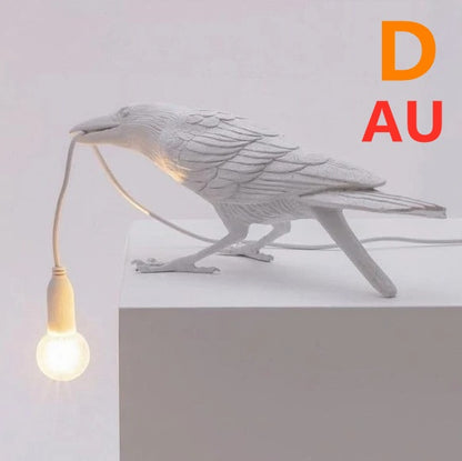 Creative Auspicious Bird Resin Wall Lamp Decoration 2062769710610