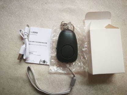Personal Alarm Rechargeable Women's Personal Alarm Alarm 130dB Portable Alarm Bag Anti-theft Device 20631734202 1600129569
