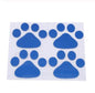 Footprints, panda, panda, footprints, bumper stickers 2070583164257
