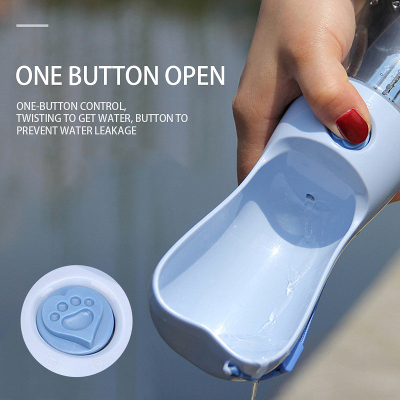 Pet Dog Cat Water Bottle Portable Feeder 2071426860413