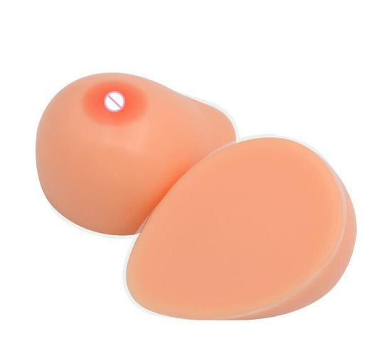 Water drop type CD dressing breast milk pseudonym coser fake breast silicone fake chest for men and women to increase fake mi