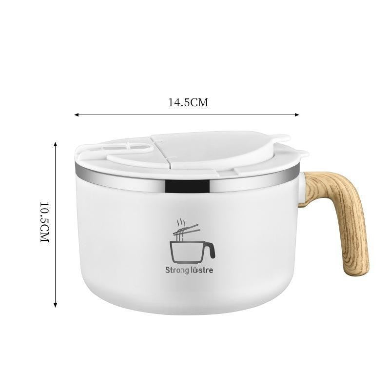 304 Stainless Steel Instant Noodle Bowl - HD Wireless Product #5