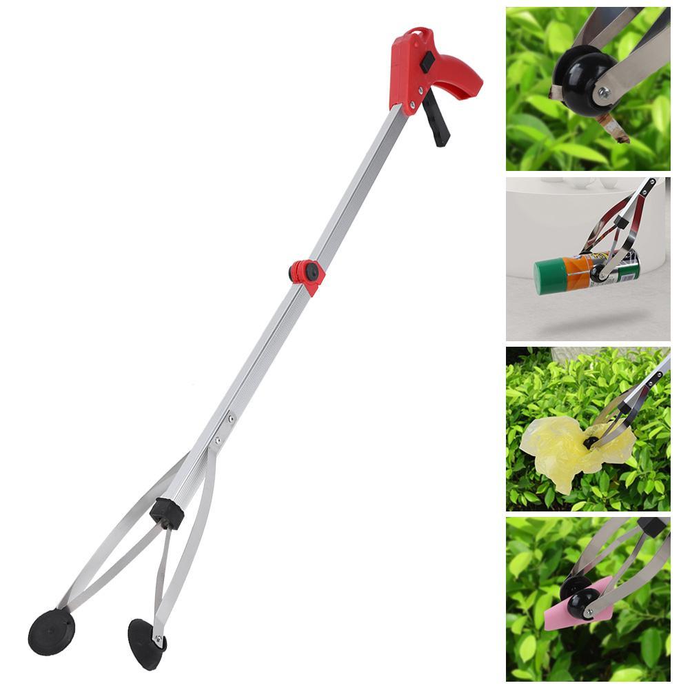 Aluminum alloy folding garbage clip picking device Household picking device Sanitation garbage clamp health clip 207356222304