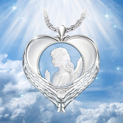 Angel prayer pendant 208124625136
