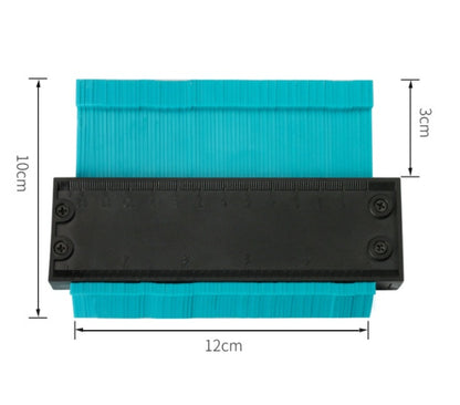 5 10 Inch Contour Gauge Template Plastic Measuring Contour Gauge Duplicator Tiles Edge Shaping Measure Ruler Measuring Tool - 图片 8