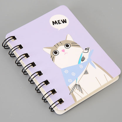 Small Cartoon Thickened Cute Portable Small Coil Notebook - 图片 5