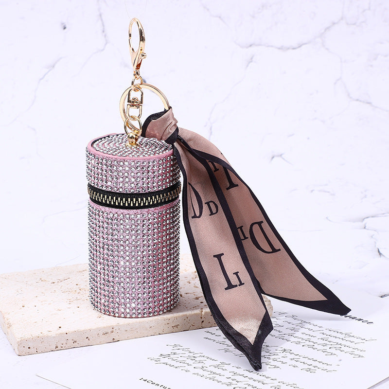 Silk Scarf Keychain Storage Mini 20953adc 6d10 42c7 a60f 48d839d794be