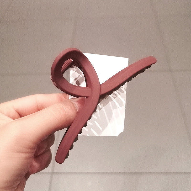 Frosted Clip Large Hair Clip Back Head Hair Clip Female Temperament Plate Hair Clip 20ba04a9 c093 49af a1f2 d5c89ced5d78