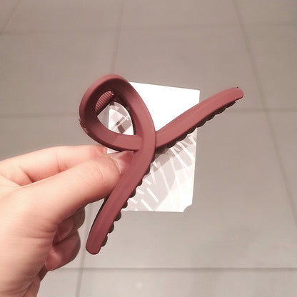 Frosted Clip Large Hair Clip Back Head Hair Clip Female Temperament Plate Hair Clip 20ba04a9 c093 49af a1f2 d5c89ced5d78
