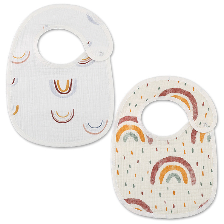 Thin Kids' Bib Pure Cotton Waterproof Gauze Saliva Towel 20ca136f f0d7 4968 aa6d f3361bc44b2a