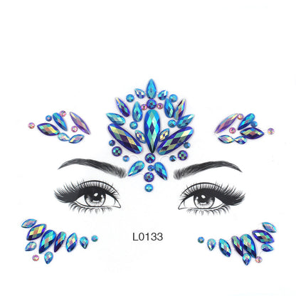 Women's Fashion Party Decoration Face Stickers 20da45b0 5c16 42d5 ab5e 597b8a11e48a