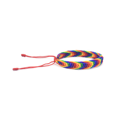 Women's Fashion Rainbow Woven Hand Strap 20f4c355 394f 41be 9492 74c744d21287