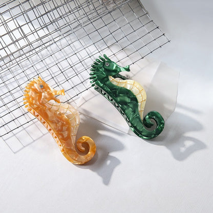 Hair Accessories Seahorse Head Acetate Clip Exquisite 2100a75d 3e76 42b7 9928 edb1ba1dd1e4