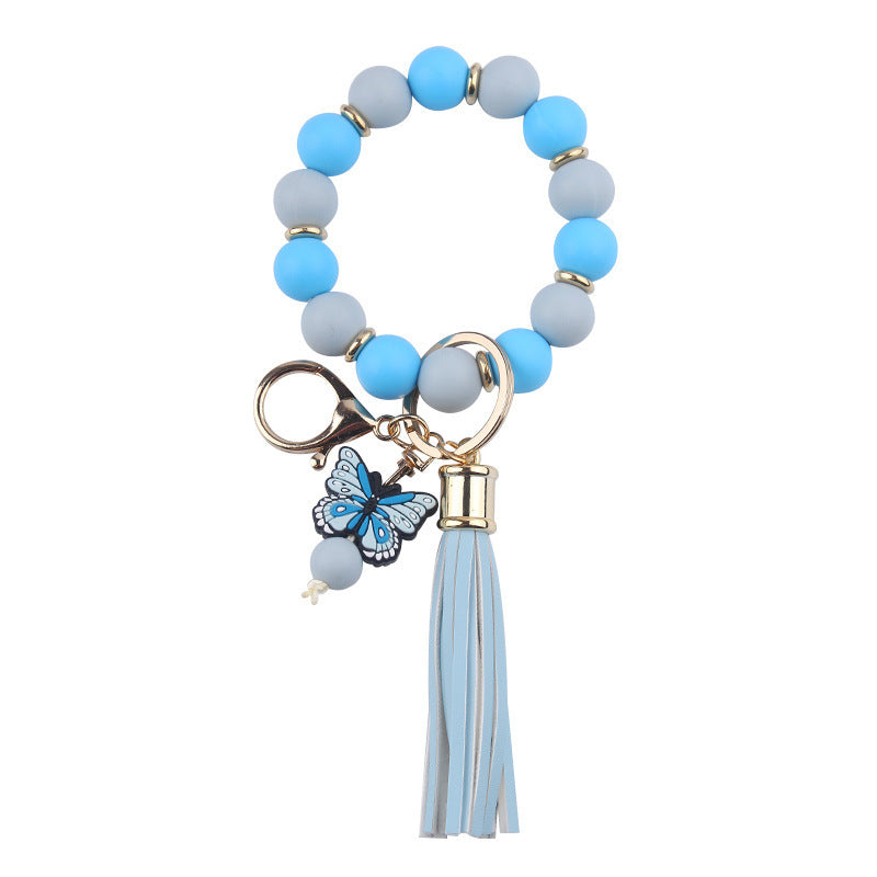 Creative DIY Beaded Cartoon Butterfly Wrist Keychain 2107a381 1782 47b8 81c4 f56f9fdd3cb3