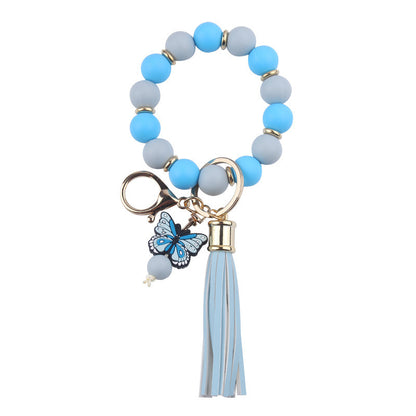 Creative DIY Beaded Cartoon Butterfly Wrist Keychain 2107a381 1782 47b8 81c4 f56f9fdd3cb3