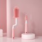 Baby Silicone Baby Bottle Brush Straw Scrubbing Baby Bottle Brush Cleaning 210ac38e edef 4266 a75f 51cba7c60af4