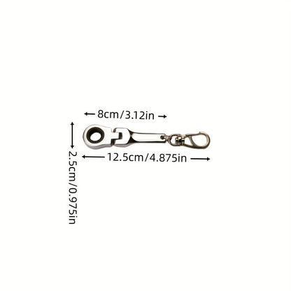 Ratchet Creative Anti Loss Hanging Buckle Wrench Keychain 210d2125 6e62 42e4 bf1f 4adb8e7848b9