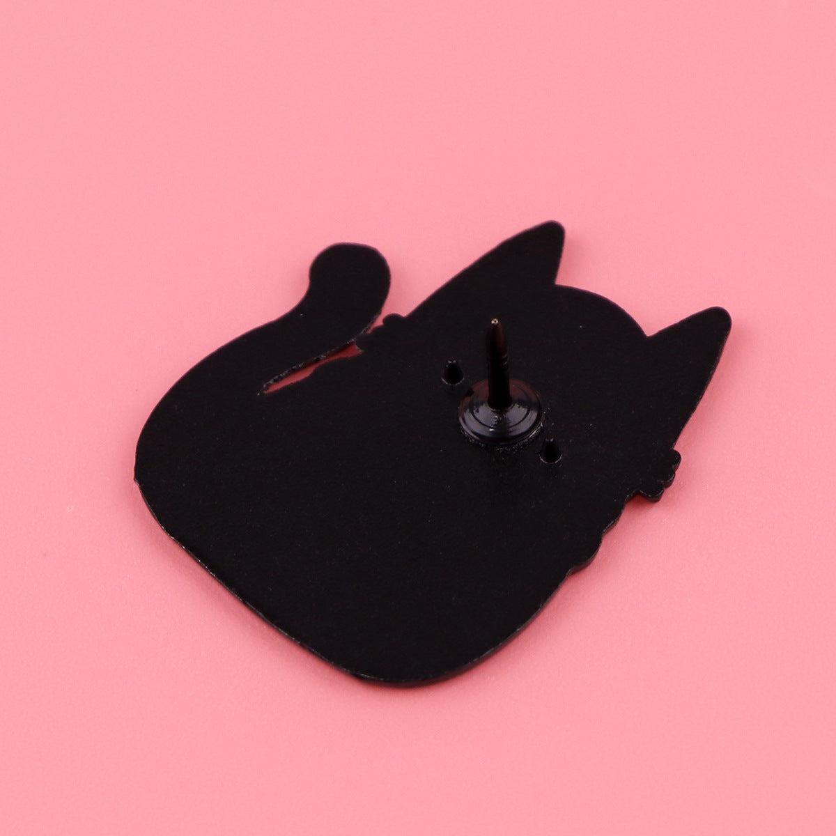 Creative Cartoon Cute Black Cat Alloy Brooch