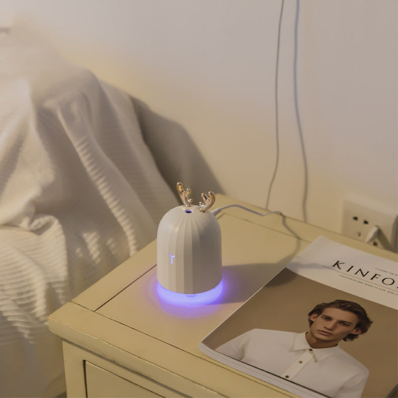 Mini Humidifier Portable USB Charging Quite Deer Shape 2119160468184