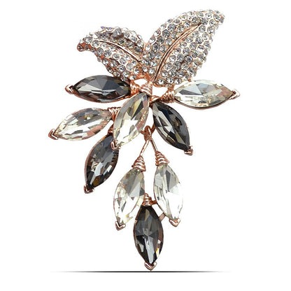 Full diamond Austrian crystal brooch 2123313143721